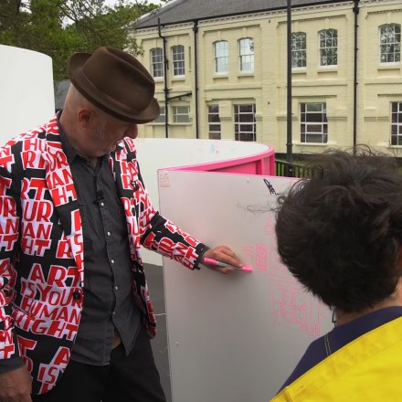 GYG Talks Art with Bob and Roberta Smith